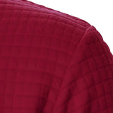 Men's Textured Zip-Up Bomber Jacket - Stand-Collar Ribbed Trim