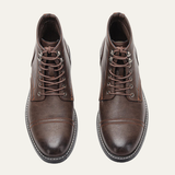 Men's Leather Ankle Boots | Durable Combat Style