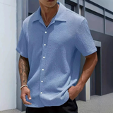 Men's Summer Button-Up Shirt | Casual Streetwear Style