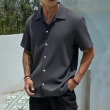 Men's Summer Button-Up Shirt | Casual Streetwear Style