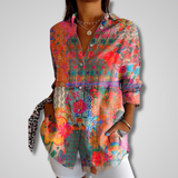 Women's Vintage Floral Blouse | Romantic Elegance & Timeless Style