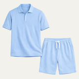 Men's Polo and Shorts Set | Effortless Summer Style