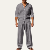 Men's Linen Two Piece Set | Effortless Summer Style
