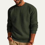 Men's Winter Sweaters | Casual Textured Crew Neck Comfort