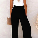 High-Waisted Trousers | Comfortable Relaxed Fit