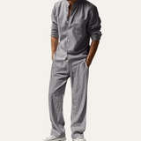 Men's Linen Two Piece Set | Effortless Summer Style