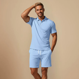 Men's Polo and Shorts Set | Effortless Summer Style
