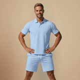 Men's Polo and Shorts Set | Effortless Summer Style