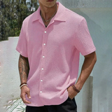 Men's Lightweight Button-Up Shirt | Breathable Streetwear Style