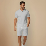 Men's Polo and Shorts Set | Effortless Summer Style
