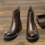 Chelsea Boots | Classic Brogue Elegance