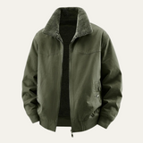 Men's Reversible Bomber Jacket | Fleece Lined Warmth & Versatile Style
