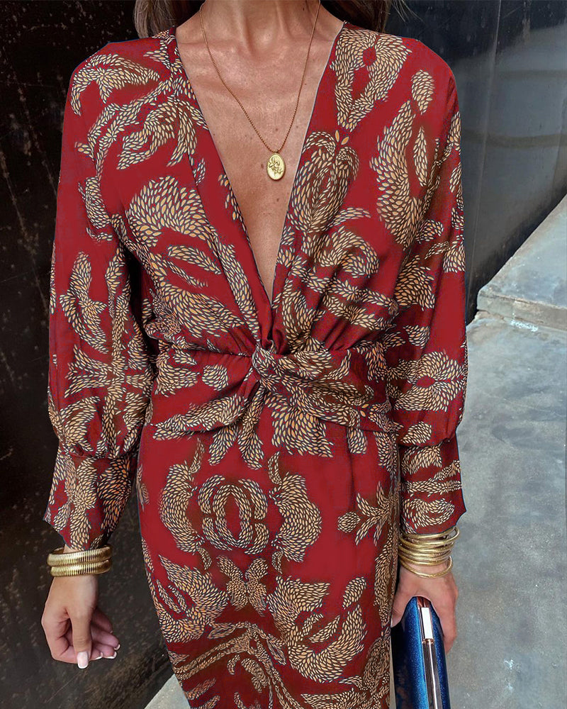 Milla™ | Boho Luxe Wrap Dress Effortless Chic