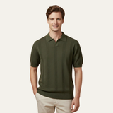 Men's Casual Knit Polo | Comfortable Summer Style