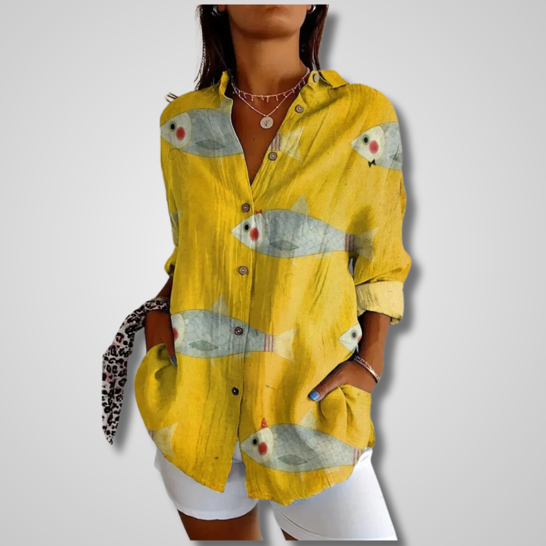 Women's Vintage Floral Blouse | Romantic Elegance & Timeless Style