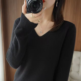 Premium Cashmere V-Neck Sweater | Luxurious Warmth, Timeless Elegance