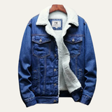Men's Fleece Lined Denim Jacket | Warm, Classic Style