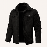 Men's Shearling Leather Jacket | Vintage Warmth & Timeless Style