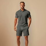 Men's Polo and Shorts Set | Effortless Summer Style