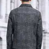 Men's Trucker Jacket – Textured Classic Casual Layering Jacket