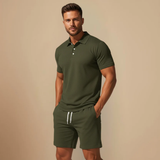 Men's Polo and Shorts Set | Effortless Summer Style