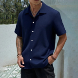 Men's Lightweight Button-Up Shirt | Breathable Streetwear Style