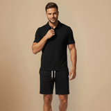 Men's Polo and Shorts Set | Effortless Summer Style