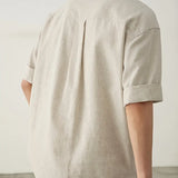 Men's Modern Linen Polo | Effortless Summer Style