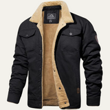 Men's Warm Fleece Lined Winter Coat | Ultimate Comfort & Classic Style