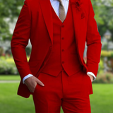 Three-Piece Slim Fit Suit | Timeless Tailoring, Modern Confidence
