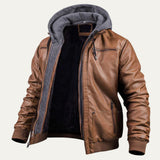 Leather Jacket Men | Modern Warmth & Classic Style