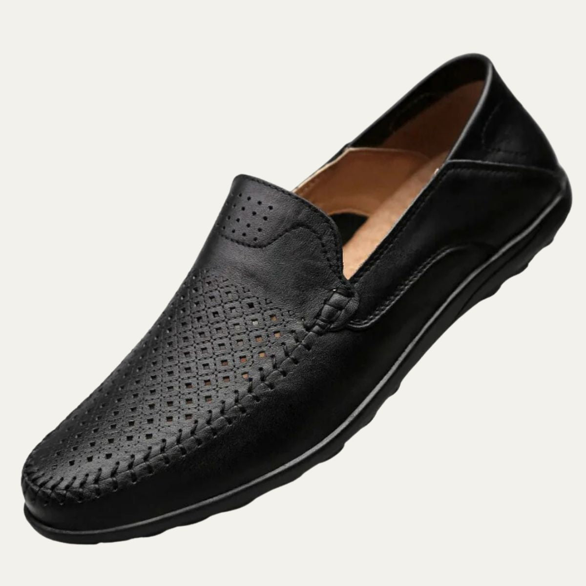 Men's Summer Loafers | Breathable Leather Comfort
