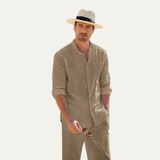 Men's Linen Summer Set | Breathable Comfort, Effortless Style