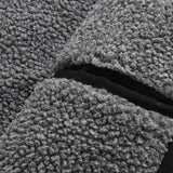 Men's Ribbed Fleece-Lined Jacket – Textured Warm Layering Style