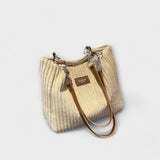 Ribbed Shoulder Bag | Urban Edge, Effortless Elegance