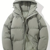Women's Hooded Puffer Jacket | Warm & Cozy Winter Style