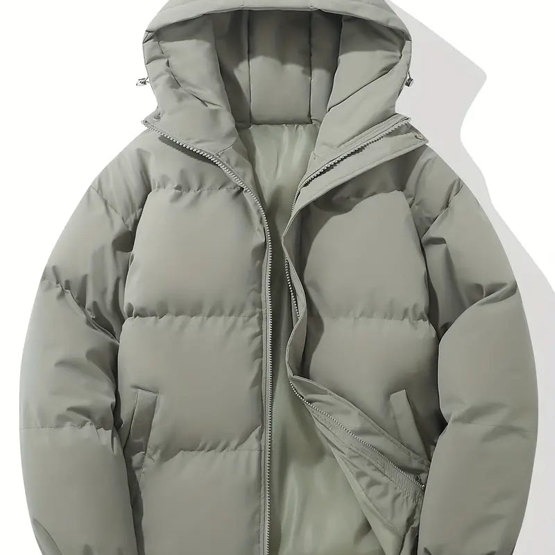 Women's Hooded Puffer Jacket | Warm & Cozy Winter Style