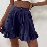 Ruffle Shorts Dames | Luchtig High-Waist Design