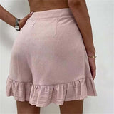 Ruffle Shorts Dames | Luchtig High-Waist Design