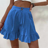 Ruffle Shorts Dames | Luchtig High-Waist Design