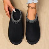 Women's Cosy House Slippers - Soft Lined Non-Slip Indoor Shoes