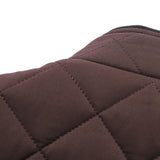 Men's Quilted Bomber Jacket - Fleece-Lined Ribbed Trim Layer