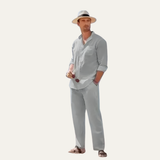 Men's Linen Summer Set | Breathable Comfort, Effortless Style