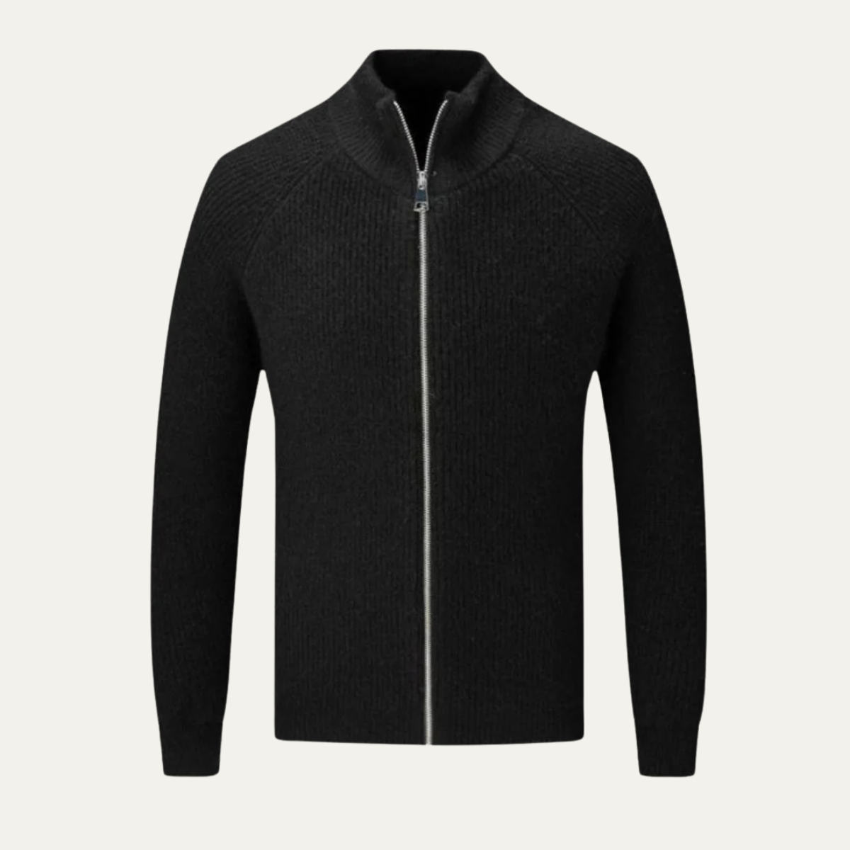 Men's Merino Wool Zip Up Cardigan | Premium Comfort, Timeless Style