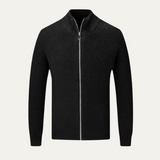 Men's Merino Wool Zip Up Cardigan | Premium Comfort, Timeless Style