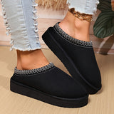 Women's Cosy House Slippers - Soft Lined Non-Slip Indoor Shoes