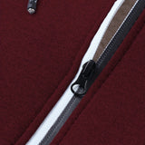 Men's Hooded Fleece-Lined Zip-Up Jacket - Cosy Winter Layer