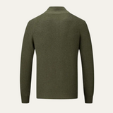 Men's Merino Wool Zip Up Cardigan | Premium Comfort, Timeless Style