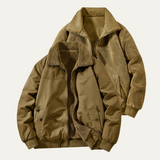 Men's Reversible Bomber Jacket | Fleece Lined Warmth & Versatile Style