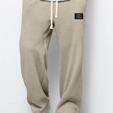 Men's Wide Leg Drawstring Trousers – Casual Adjustable Waist
